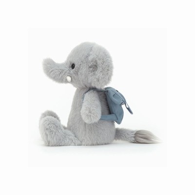 Jellycat Backpack Elephant USA | 80312ZREO